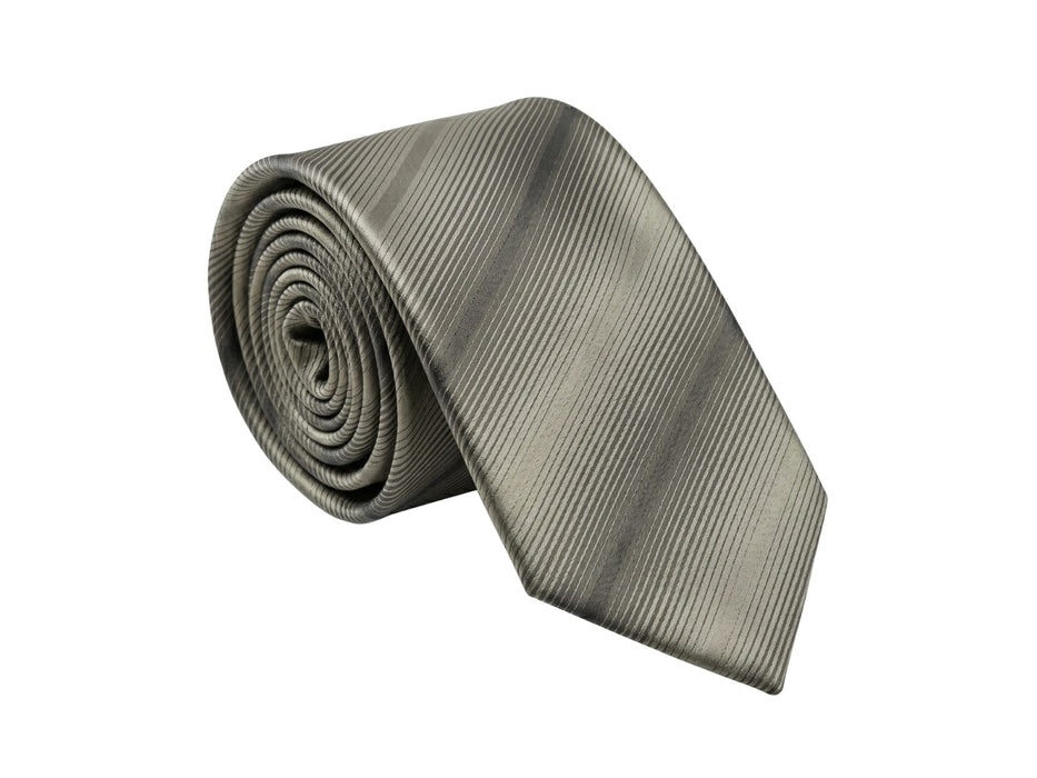 Emporio Armani Black Swirls 100% Silk Mens Tie