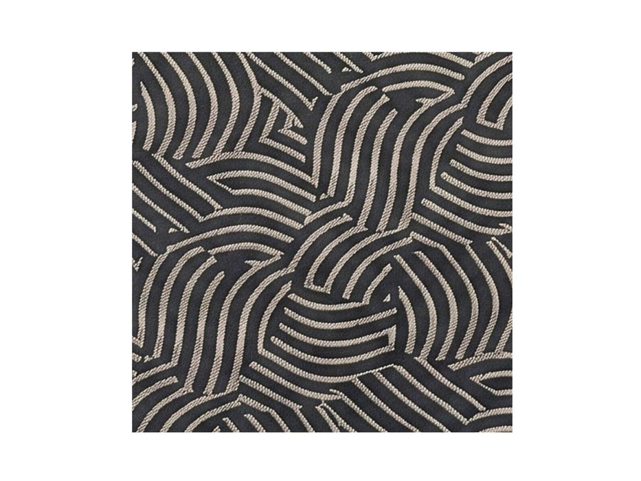 Emporio Armani Black Swirls 100% Silk Mens Tie