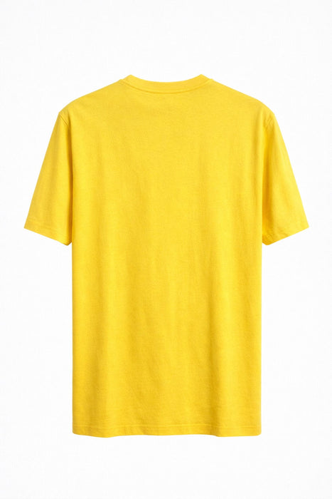 Cavalli Class Light Yellow Lion Print Signature T-Shirt-L
