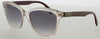 Fendi  Grey/Penguin Burgundy  Butterfly sunglasses