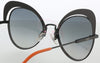 FENDI 0247/S 9O 0807 Black Butterfly Sunglasses