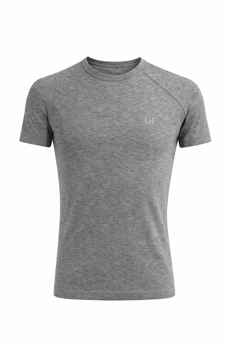 Gianfranco Ferre VERO GG Grey Lightweight Cotton Blend Mens T-Shirt-S