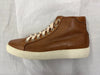 DANIELA FARGION Brown Leather  Perforated Leather Sneakers - 6