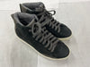 Daniela Fargion Black Grey Suede Mid Top Fashion Sneakers - 7