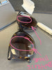 Damaged/Store Return Versace 0VE4404F 108/74 Havana Round Sunglasses