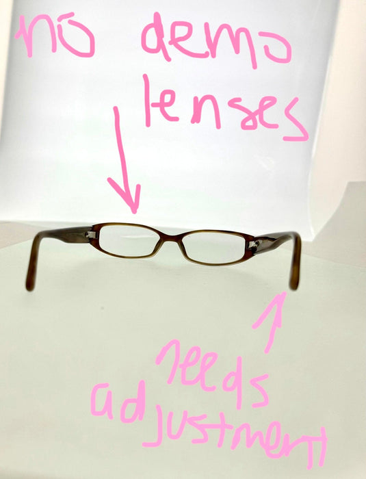 Store Return Vera Wang V 033 CS 51 Crimson Full Rim Womens Optical Frame