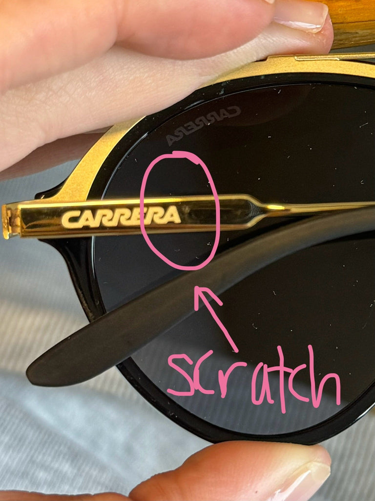 Damaged/Store Return Carrera 125/S Blck Round Sunglasses