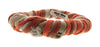 Miu Miu Orange Textile Wrap Bracelet Bangle-One Size
