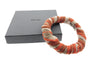 Miu Miu Orange Textile Wrap Bracelet Bangle-One Size