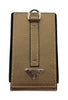 Prada Bronze Signature Handbag Accessory- Large