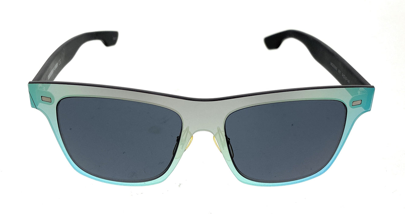 Defective: McQ MQ0008S-005 Clear Rectangle Sunglasses
