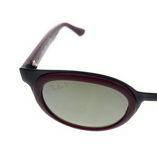 Defective: Ray- Ban 0RB3710 92615J Red on black Round Sunglasses