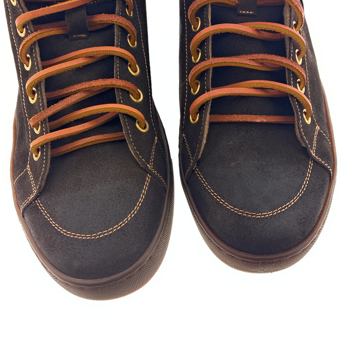 Defective DANIELA FARGION Camoscio Leather Sneakers - 45