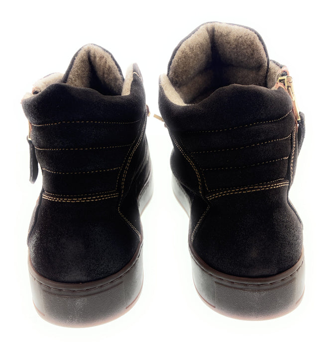 Defective DANIELA FARGION Camoscio Leather Sneakers - 45