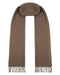Lanvin 100% Cashmere Scarf – Classic Brown Wrap, Ultra-Soft Luxury