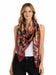 Missoni Red Brick Brushstroke Print Scarf