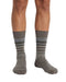 Missoni Taupe Blue Mens Classic Stripe Crew Socks-M
