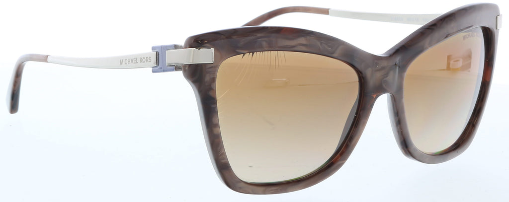 Michael Kors MK2027 318513 Audrina III Pearl/Brown  Cat Eye Sunglasses