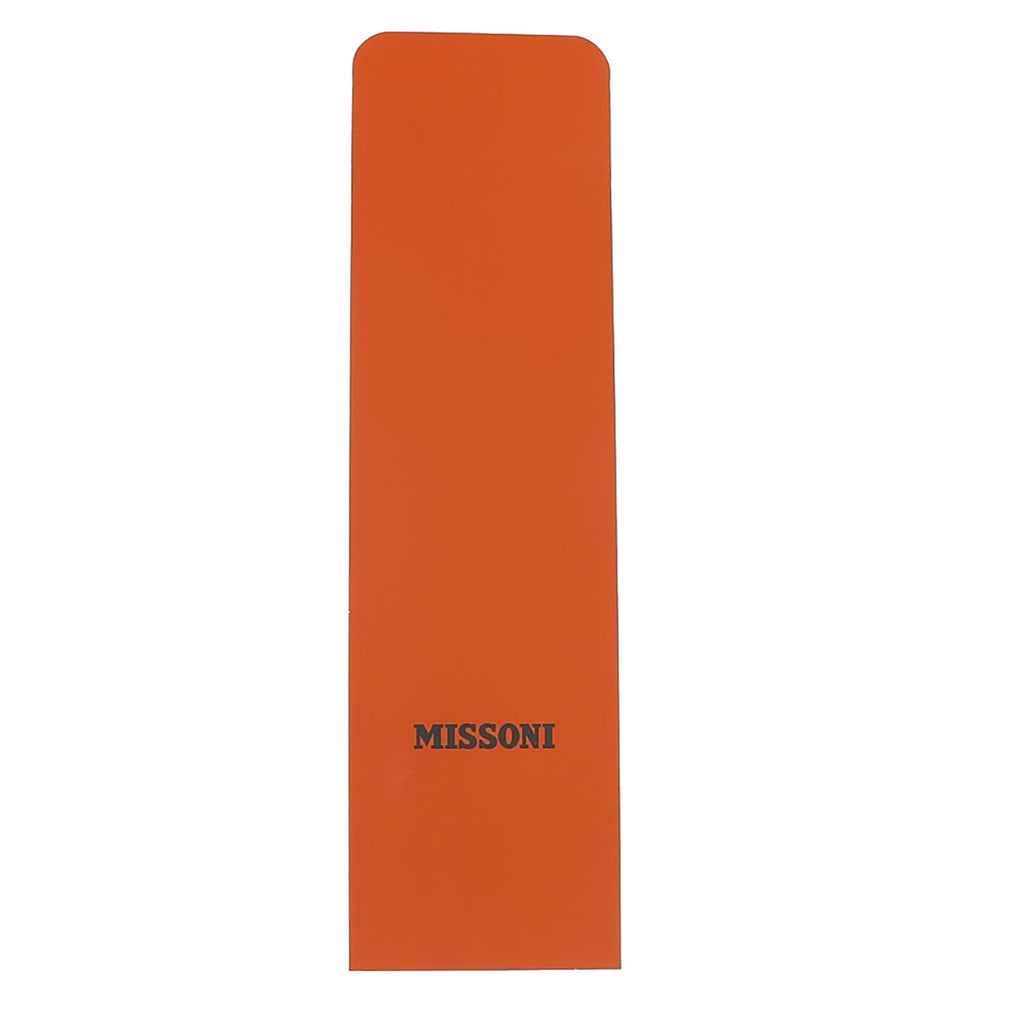 Missoni U5302 Red/Orange Sharkskin Pure Silk Tie