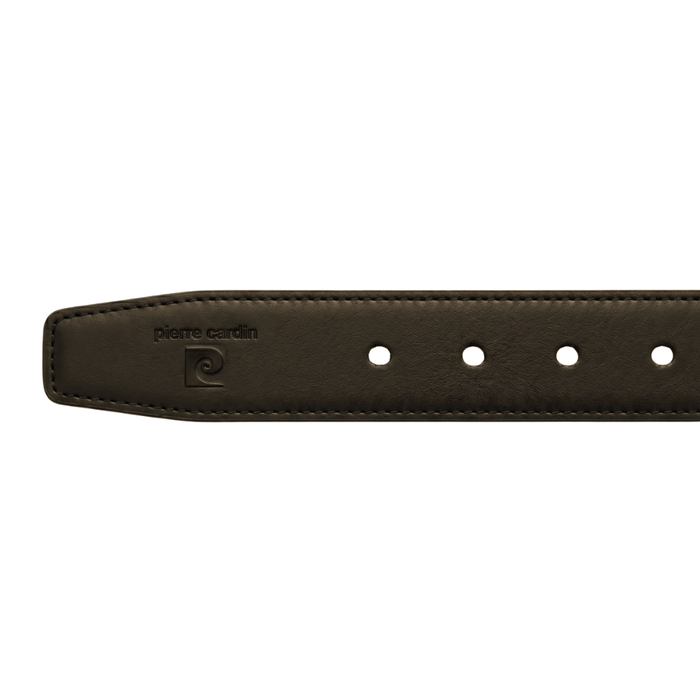 Pierre Cardin Brown Smooth Classic D-Ring Adjustable Belt Adjustable Mens Belt-