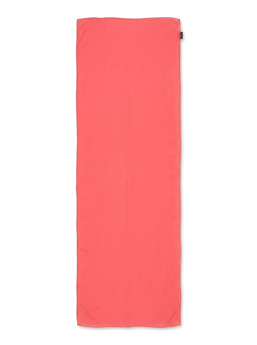 Pinko Women's Fluo Coral Polyamide Oblong Scarf