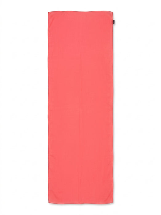 Pinko Women's Fluo Coral Polyamide Oblong Scarf
