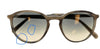Defective Prada 0PR 05XS 548718 Striped Green Phantos Full Rim Sunglasses