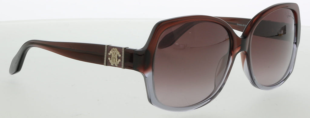 Roberto Cavalli 651S Dark Havana Round Sunglasses