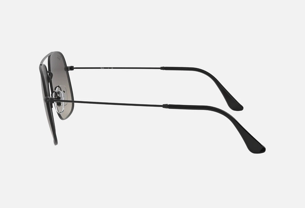 Ray- Ban 0RB3595 901411 Black Square Sunglasses