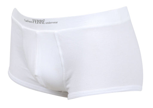 Gianfranco Ferre VISTOSO BI White Cotton Blend Mens Brief Underwear-XS