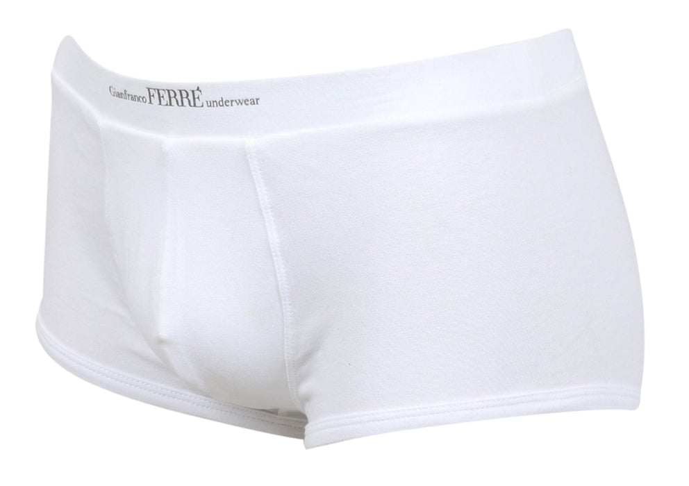 Gianfranco Ferre VISTOSO BI White Cotton Blend Mens Brief Underwear-XS