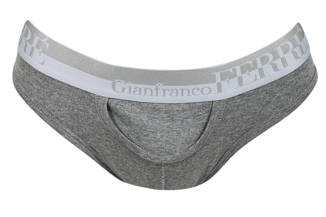 Gianfranco Ferre PICCINO GG Grey Cotton Blend Mens Brief Underwear-