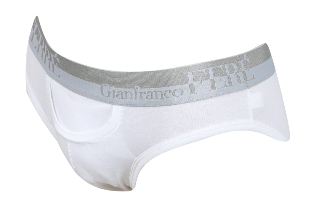 Gianfranco Ferre PICCINO MA Navy Blue Cotton Blend Mens Brief Underwear-