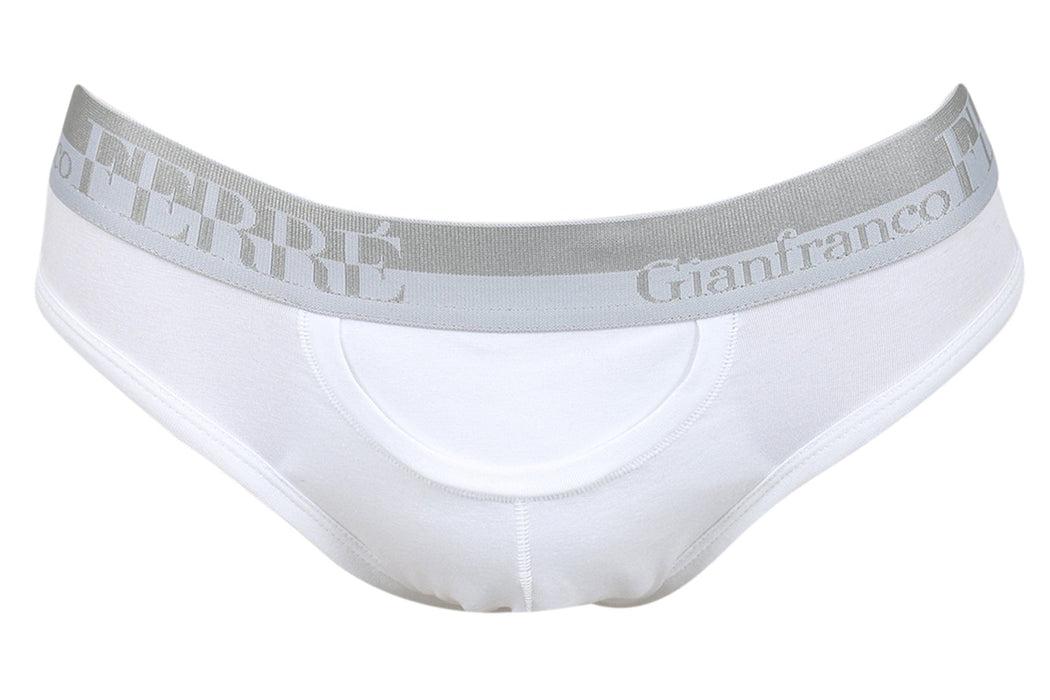 Gianfranco Ferre PICCINO MA Navy Blue Cotton Blend Mens Brief Underwear-