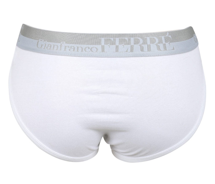 Gianfranco Ferre PICCINO MA Navy Blue Cotton Blend Mens Brief Underwear-