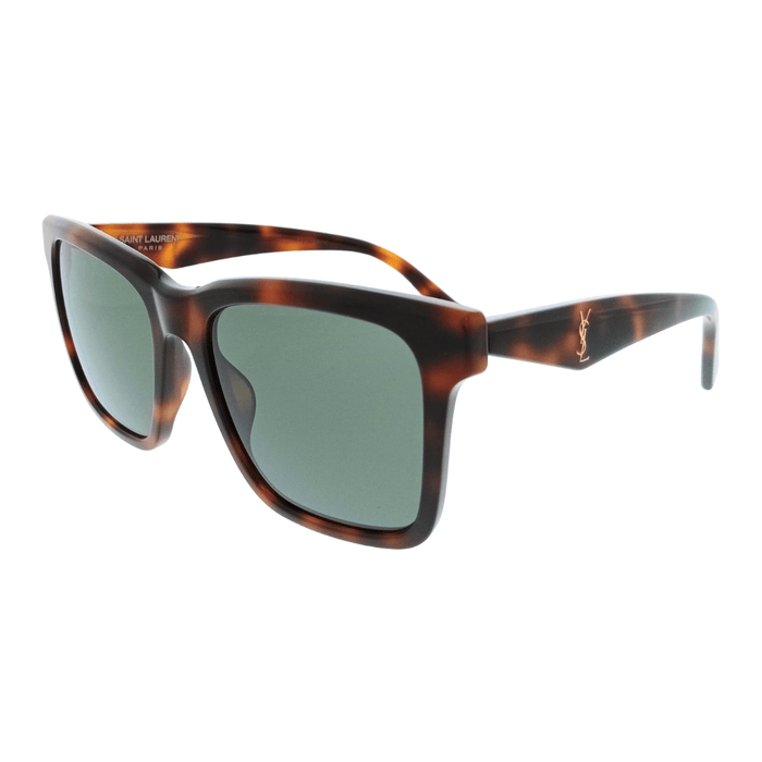 Saint Laurent SL M170-003 Havana Square Womens Sunglasses