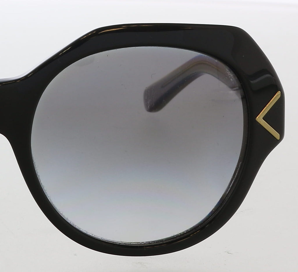 Tory Burch TY7116 1717T3 Black Round Sunglasses