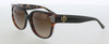 Tory Burch  Black/Grey Tortoise Square Sunglasses