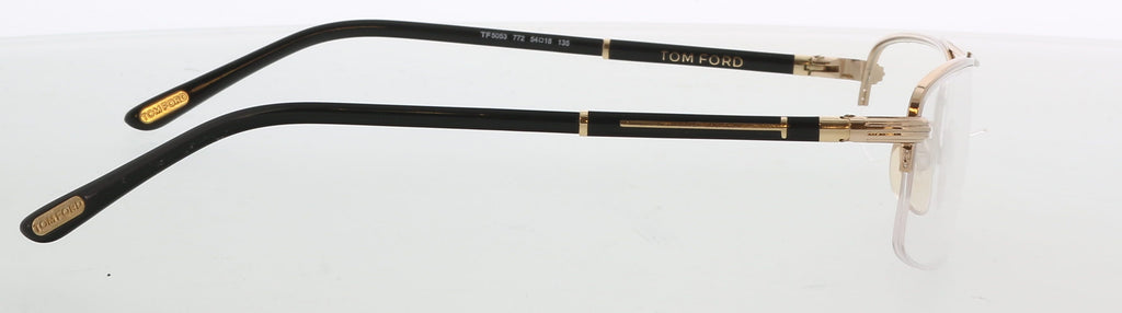 Tom Ford TF5053 Gold Rectangular Optical Frames
