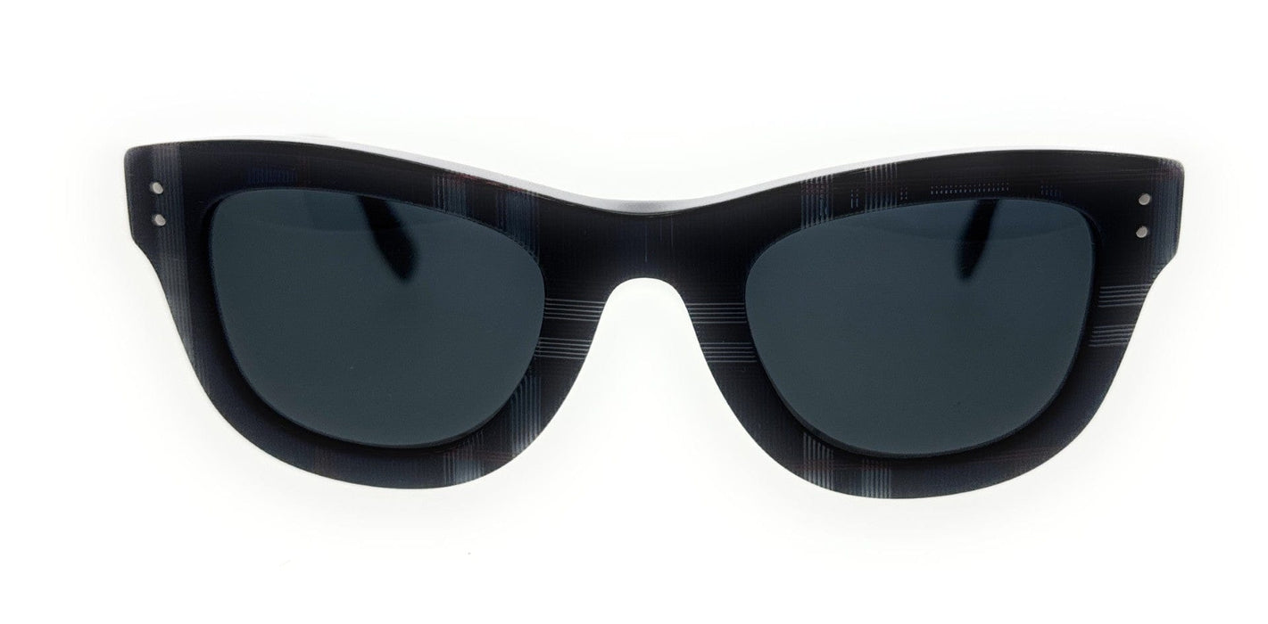 Burberry  0BE4352 394787 Navy Check Square  Sunglasses