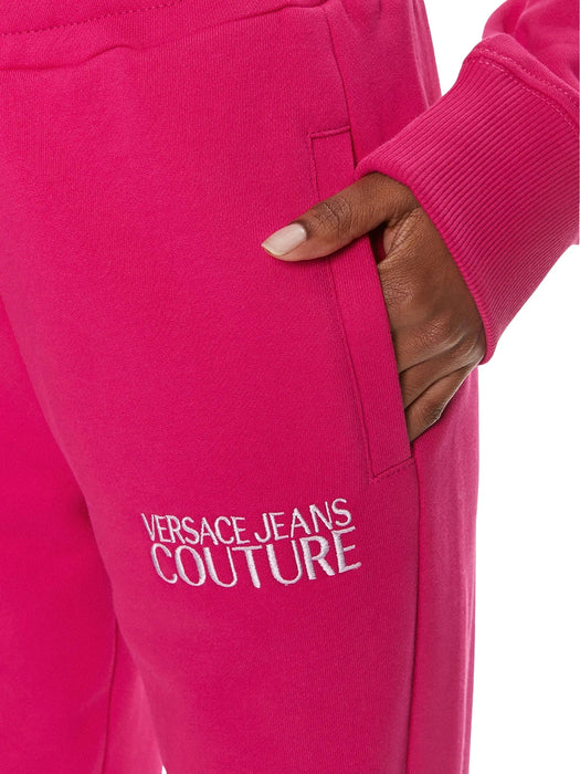 Versace Jeans Couture Pink Logo Joggers – Luxe Streetwear Redefined