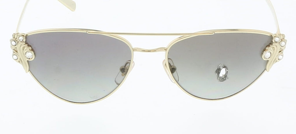 Versace VE2195B 125211 Pale Gold Cateye Sunglasses