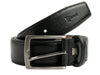 You Young Coveri A3245 Black Leather Adjustable Mens Belt - 46