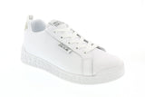 Versace Jeans Couture White Lace Up Classic Sneakers-6.5/7