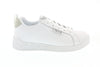 Versace Jeans Couture White Lace Up Classic Sneakers-