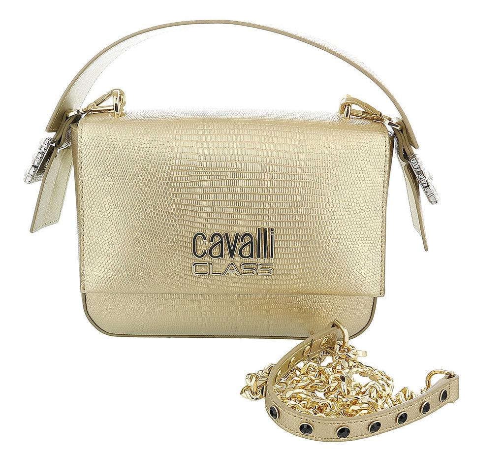 Roberto Cavalli Class Gold Capsule Shoulder Bag Capsule