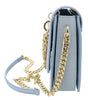 Roberto Cavalli Class Light Blue Large Milano Shoulder Bag