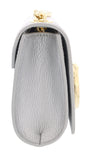 Roberto Cavalli Class Silver Millie Deluxe Small Clutch