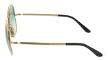 Elie Saab ES011S 0PEF Gold Round Sunglasses