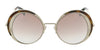 Marc Jacobs MARC266S 86 Gold/Dark Havana Round Sunglasses